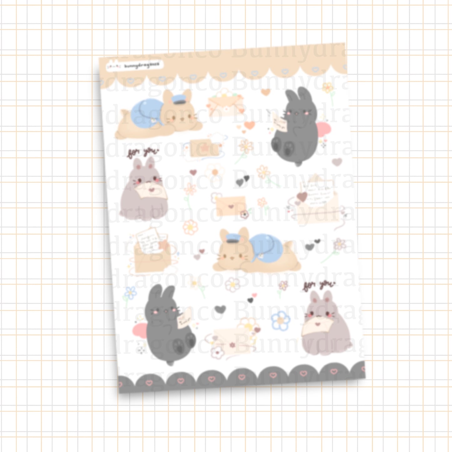 mailbunnies & letters