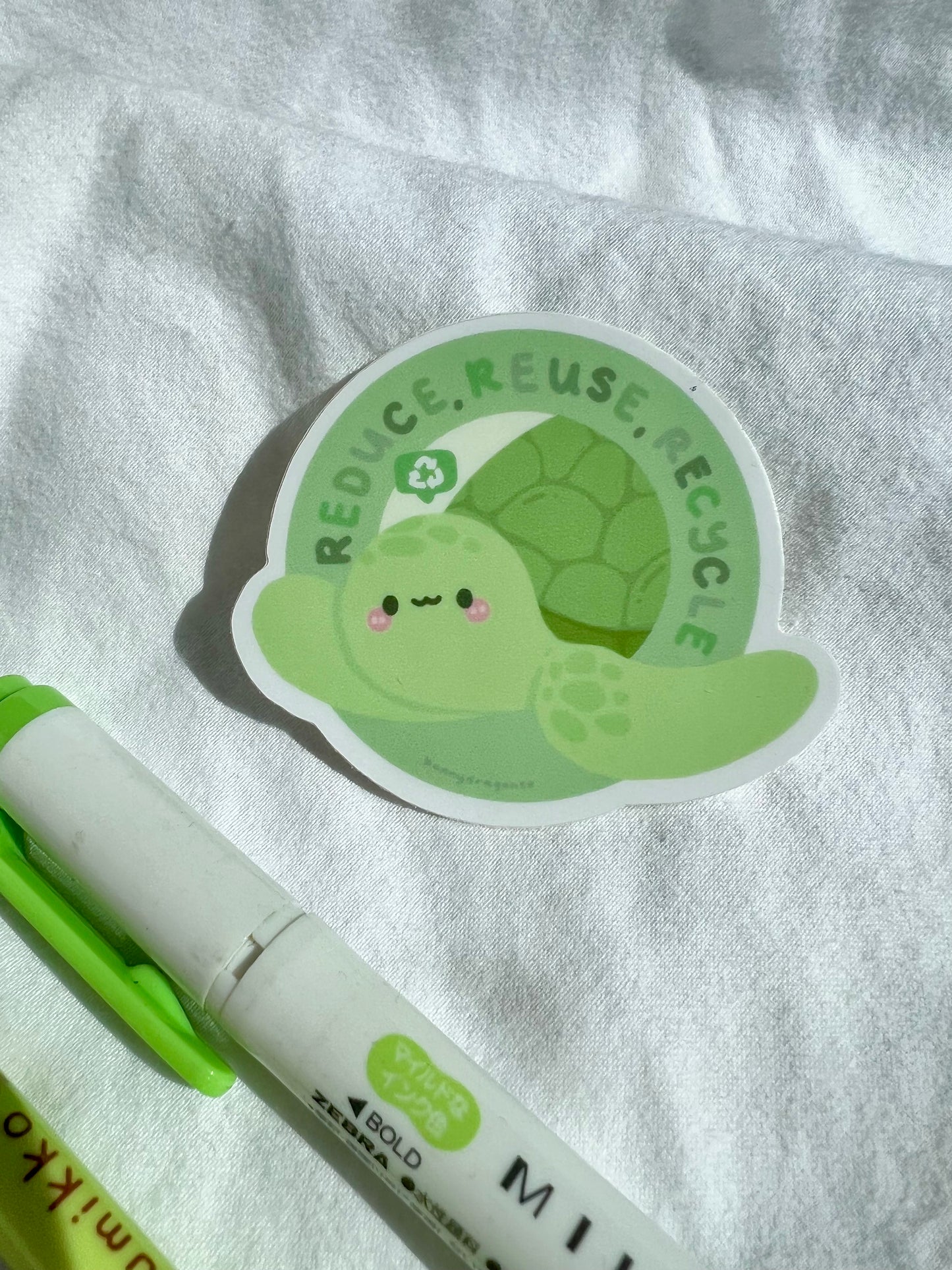 reduce, reuse, & recycle