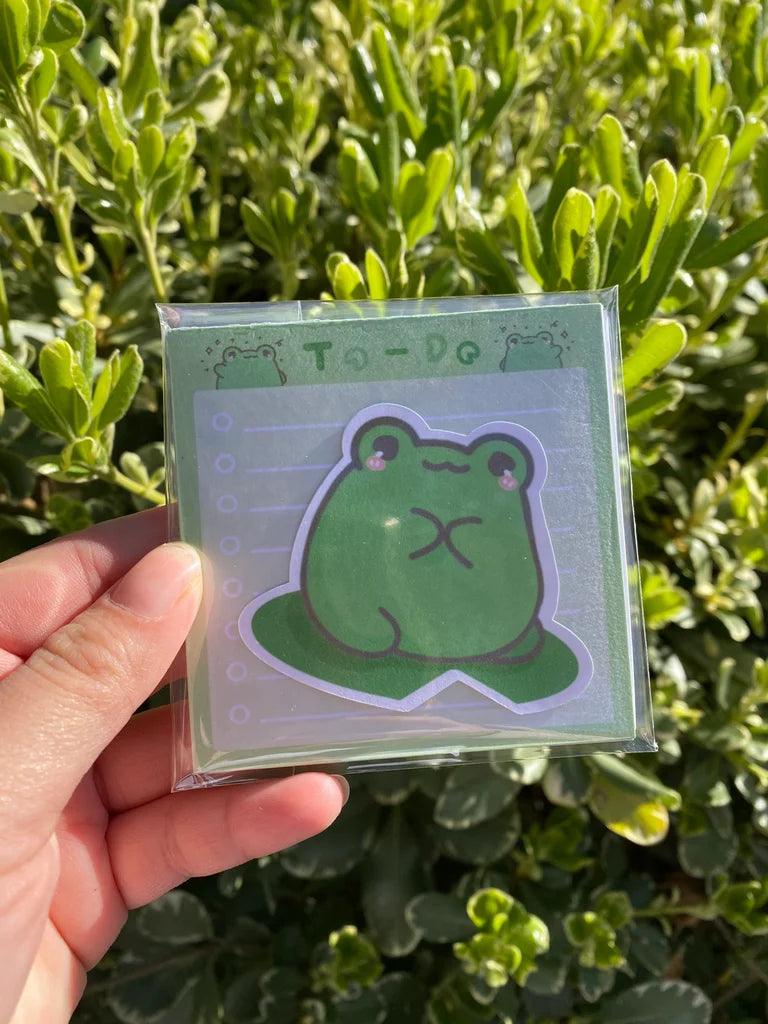 Sammy the Frog Memo Pad