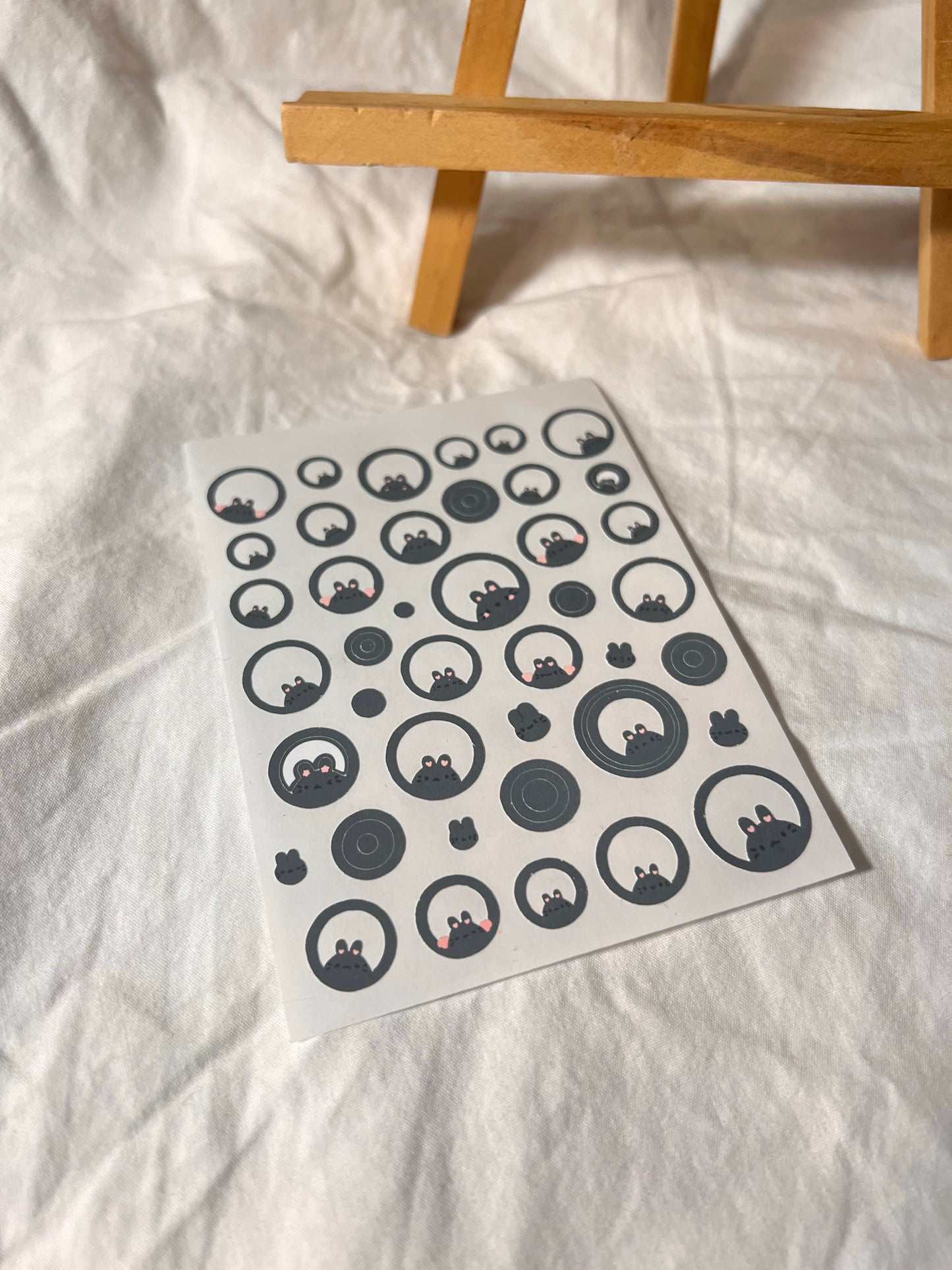 black circle bunnies