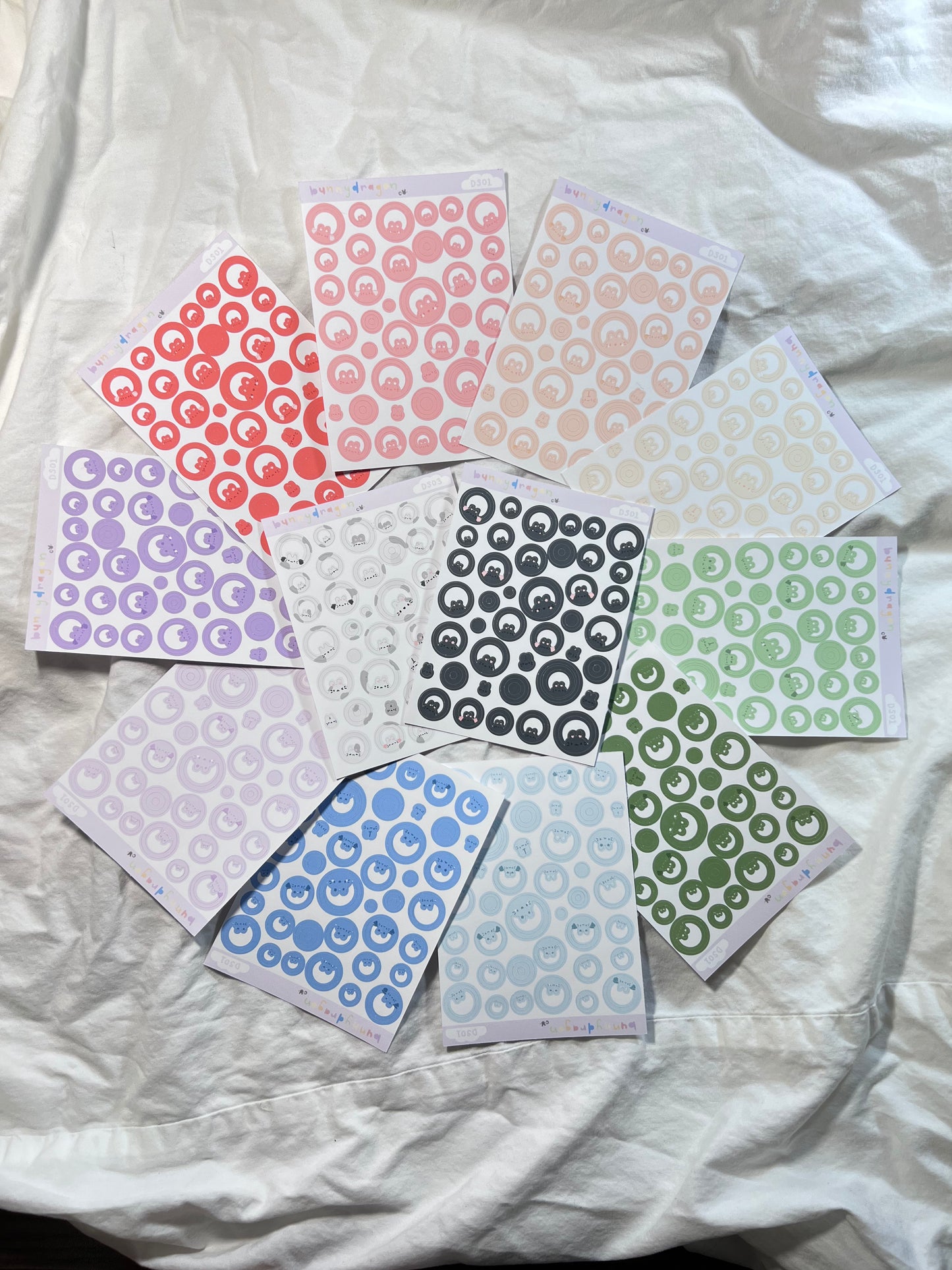 BUNDLE bunny circles!