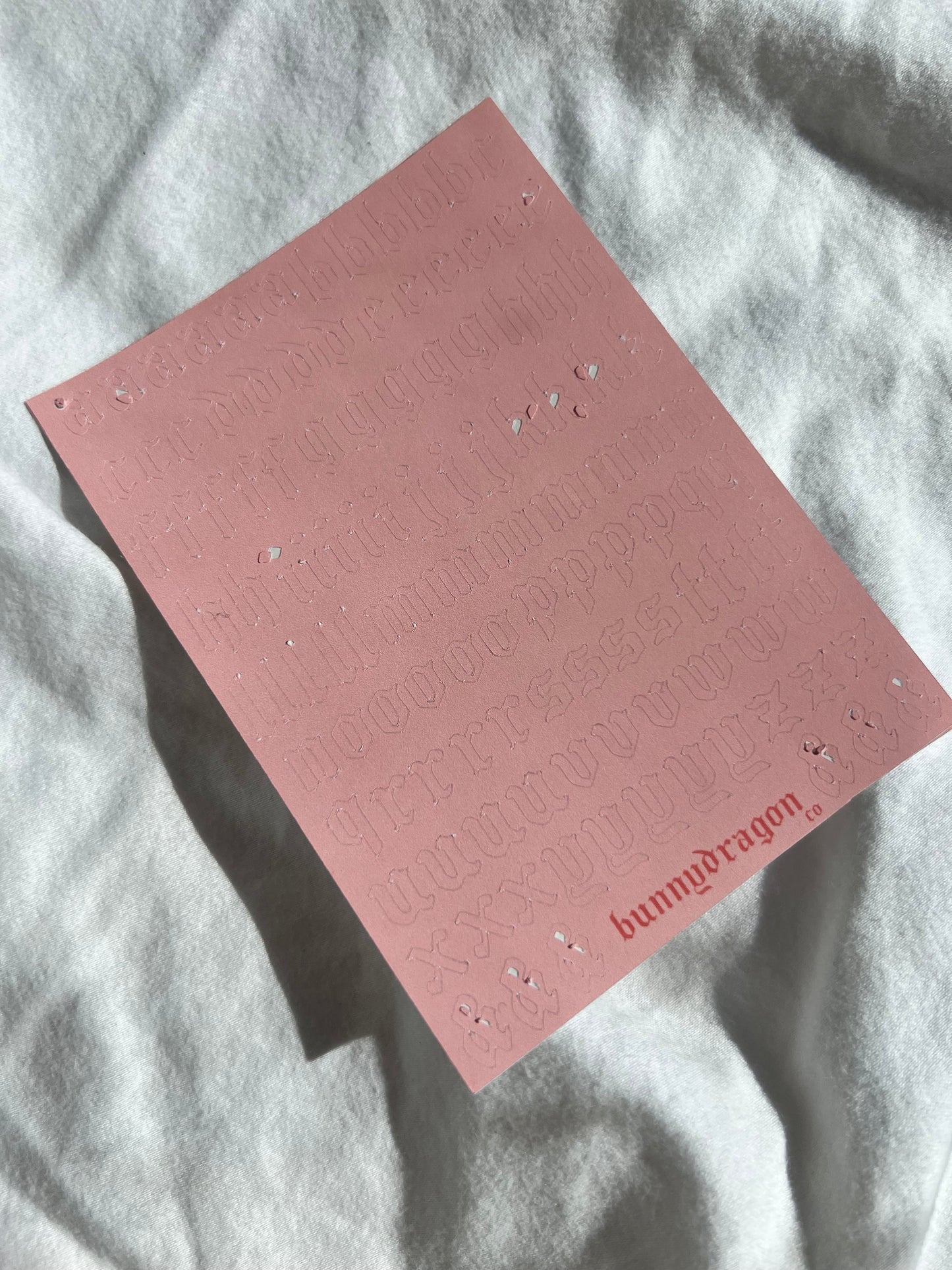 goth vibes lettering