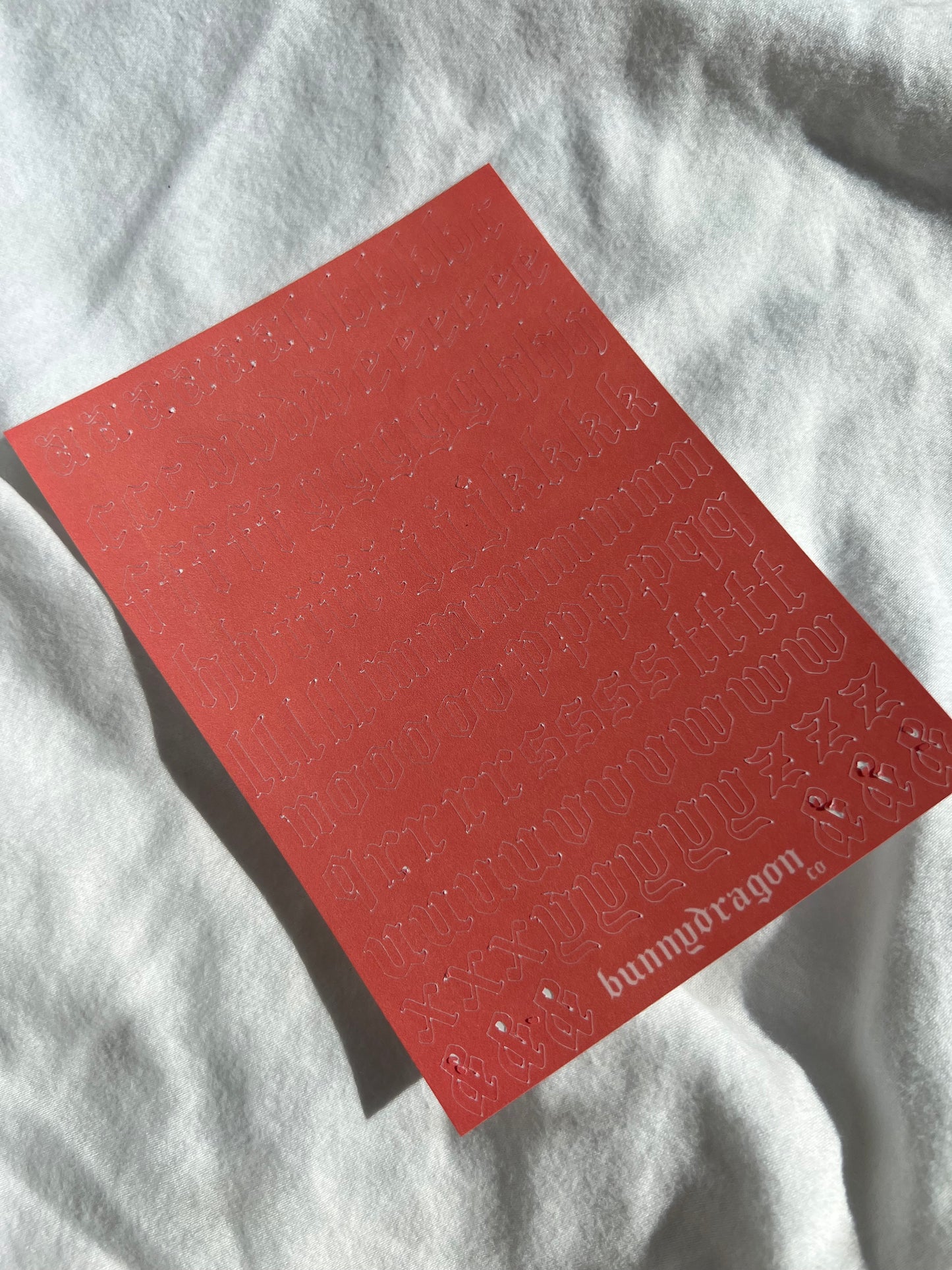 goth vibes lettering