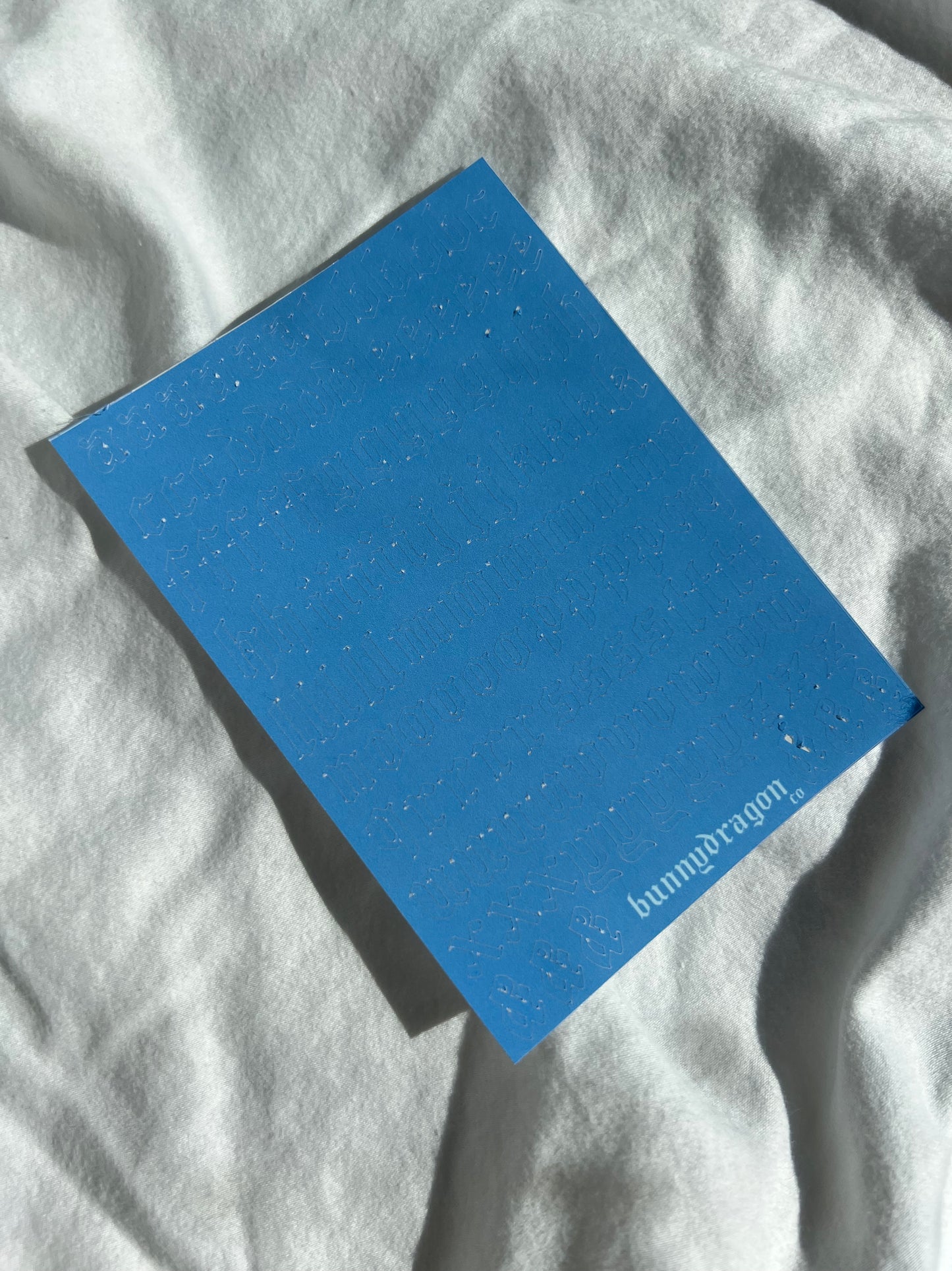 goth vibes lettering