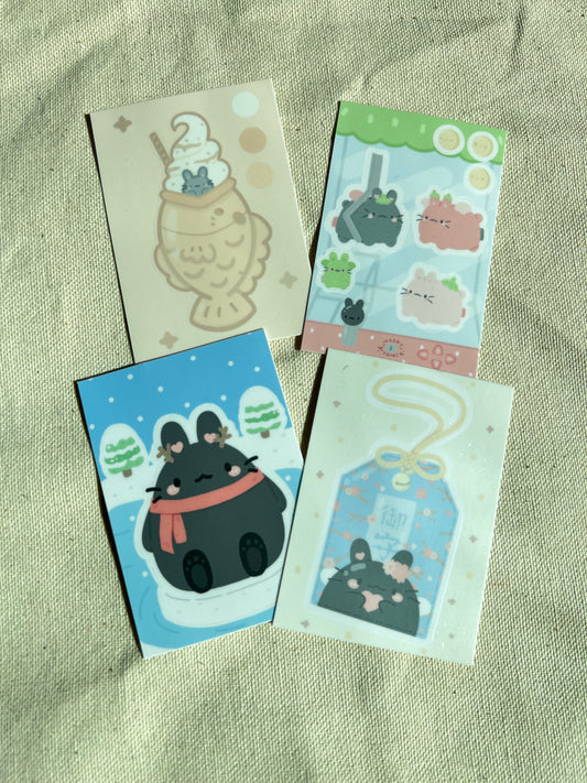 mini vinyl sheet: claw machine